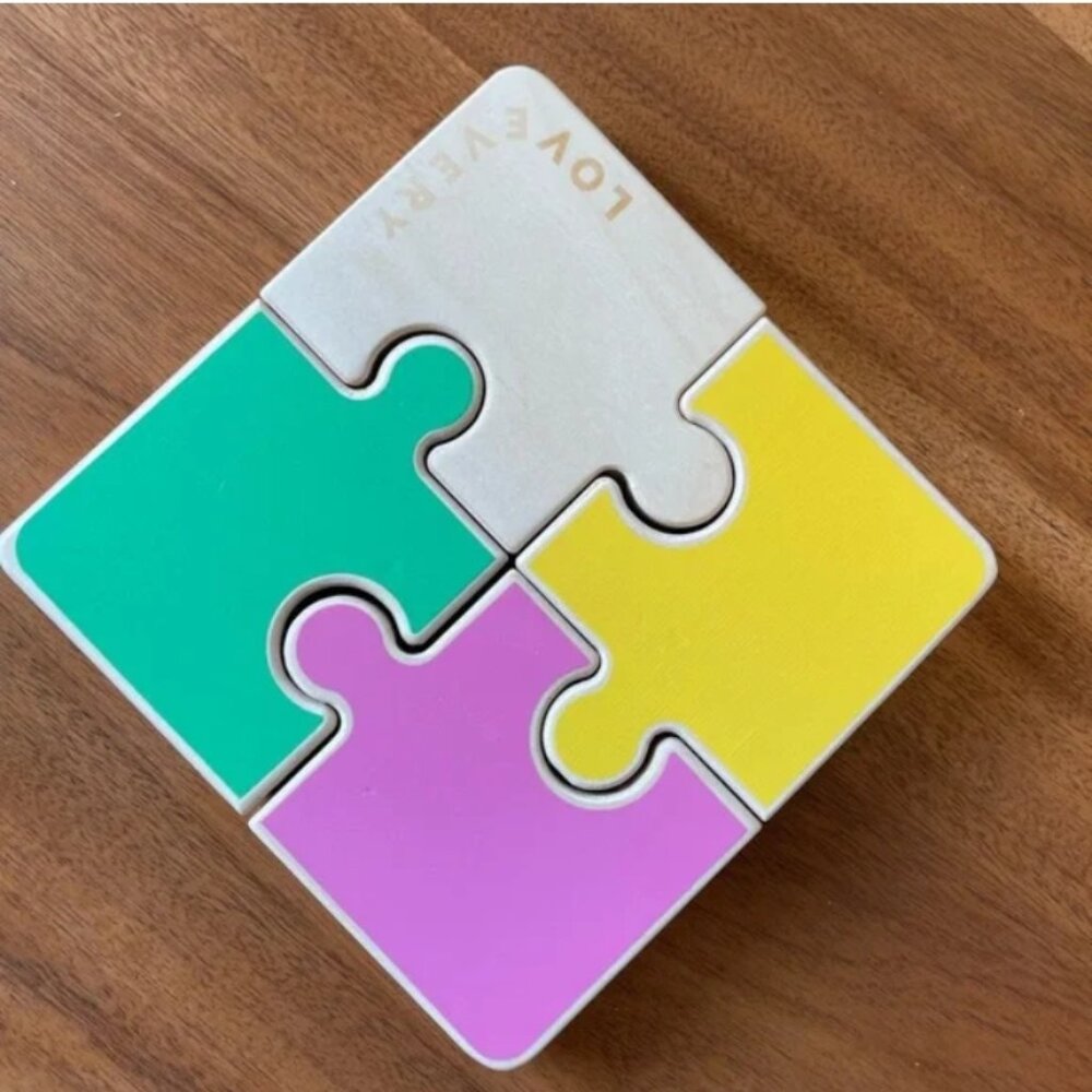 Lovevery 2 sided puzzle